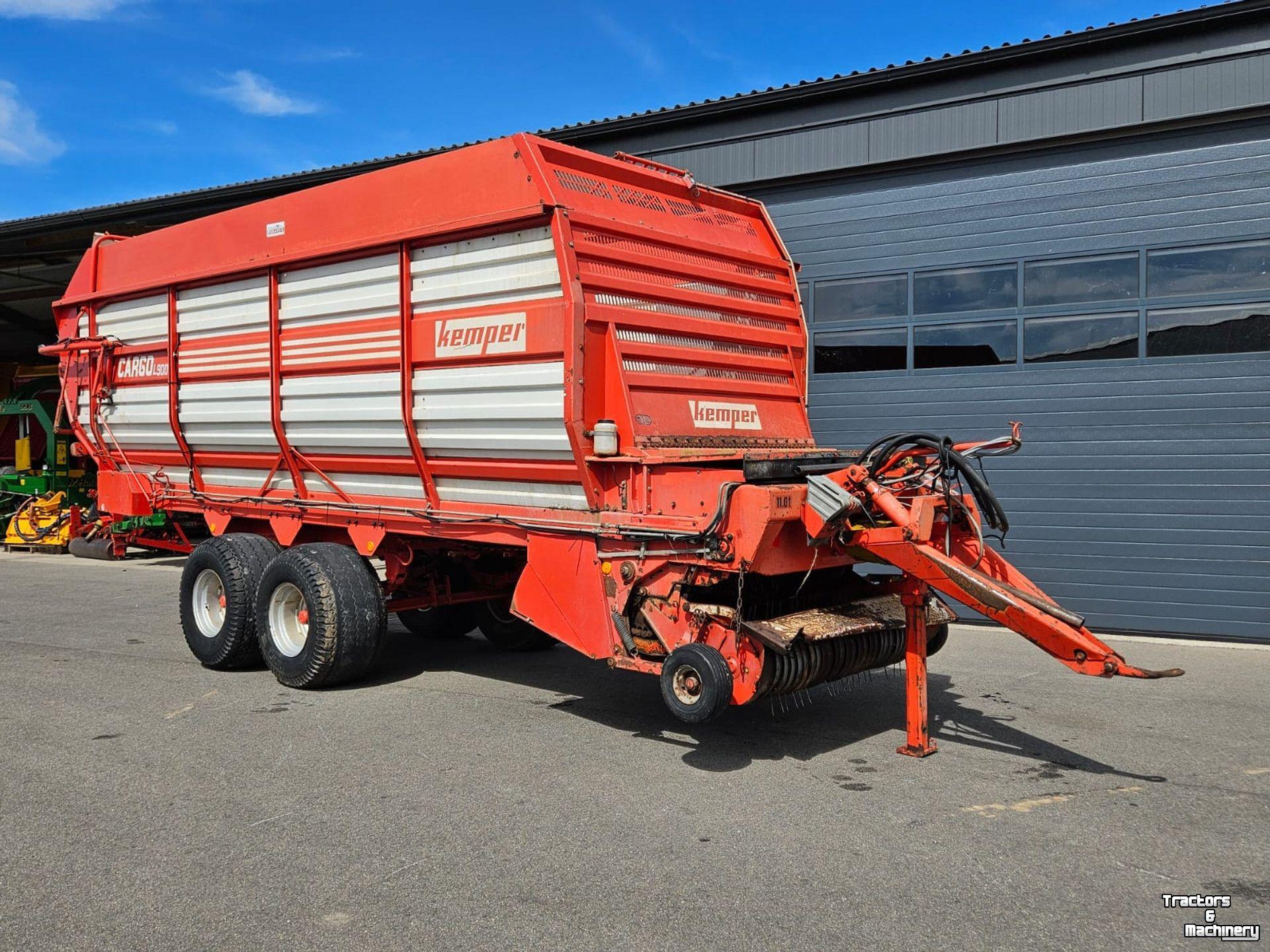 Silage wagon Kemper CARGO L 9000 Cargo L9000 Opraapwagen