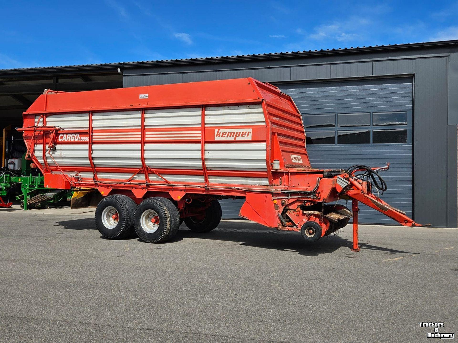 Silage wagon Kemper CARGO L 9000 Cargo L9000 Opraapwagen