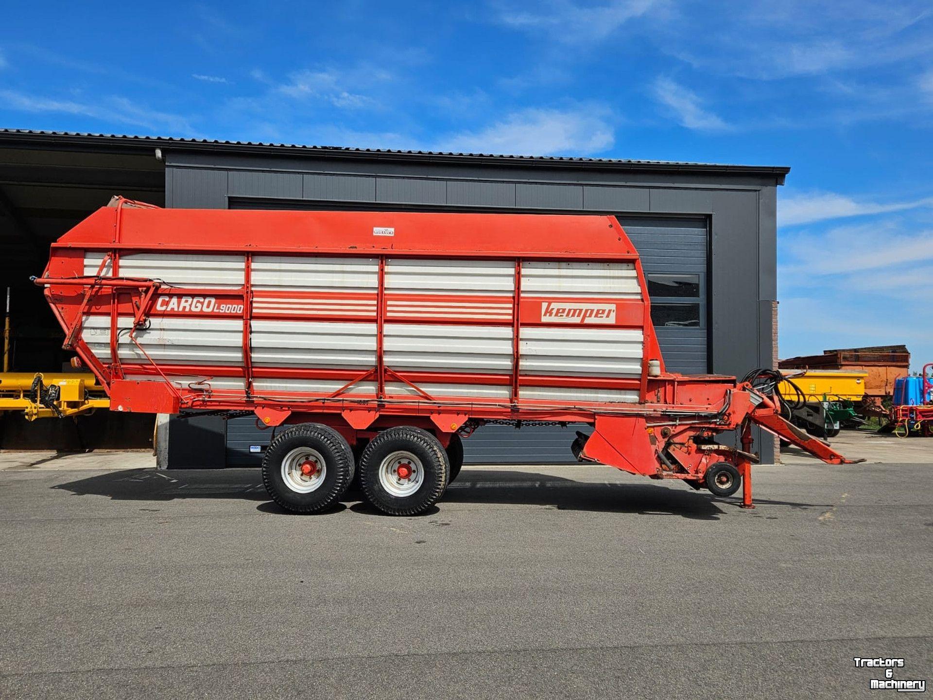 Silage wagon Kemper CARGO L 9000 Cargo L9000 Opraapwagen