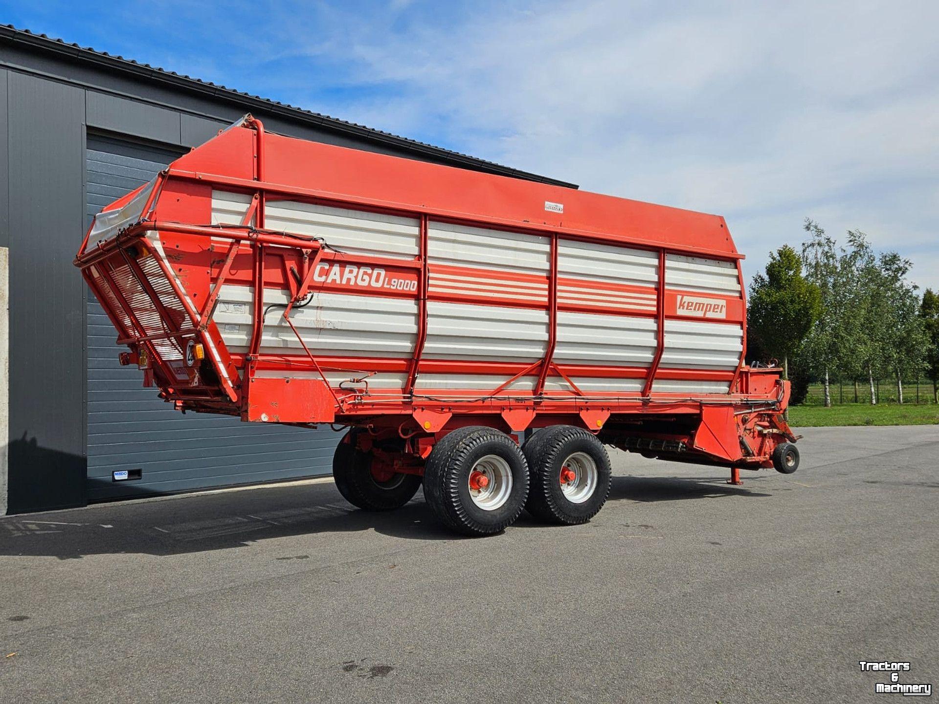 Silage wagon Kemper CARGO L 9000 Cargo L9000 Opraapwagen