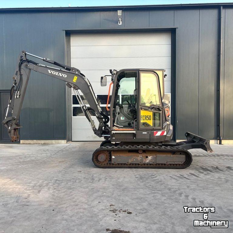 Mini-Excavator Volvo ECR50F met Airco!!!
