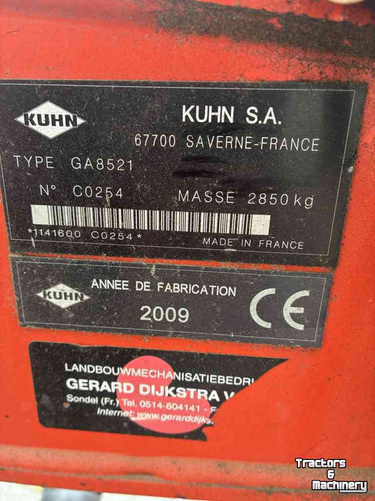 Rake Kuhn GA 8521 Rugger