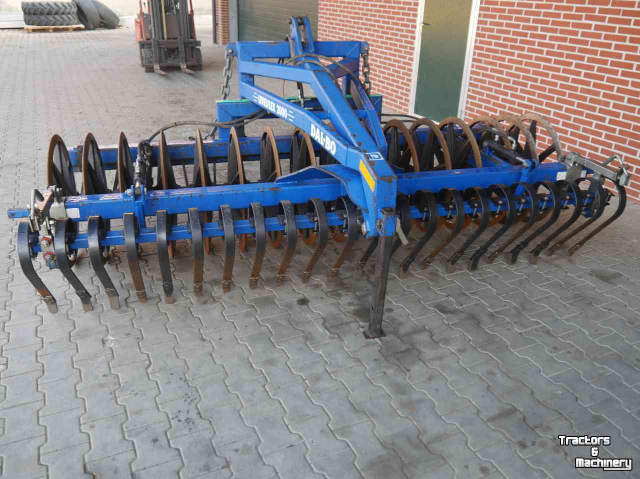Furrow presses Dalbo Levelflex 2000 3m + crossboard