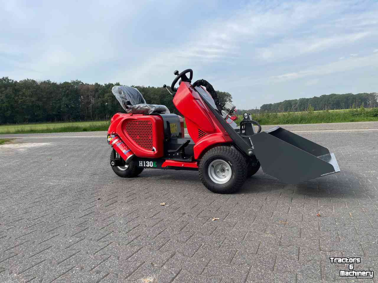 Wheelloader Heracles H130E electrisch minishovel