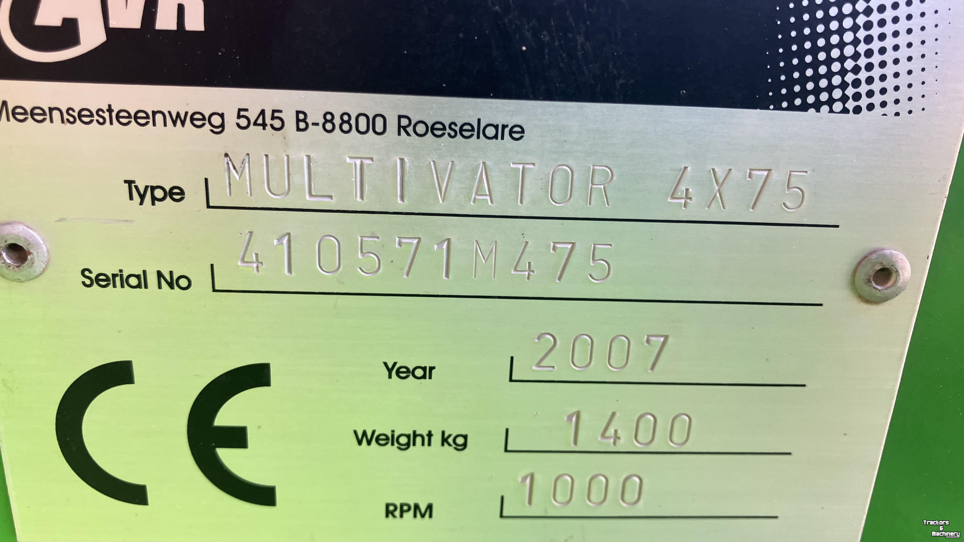 Rotary Hiller AVR Multivator 4X75