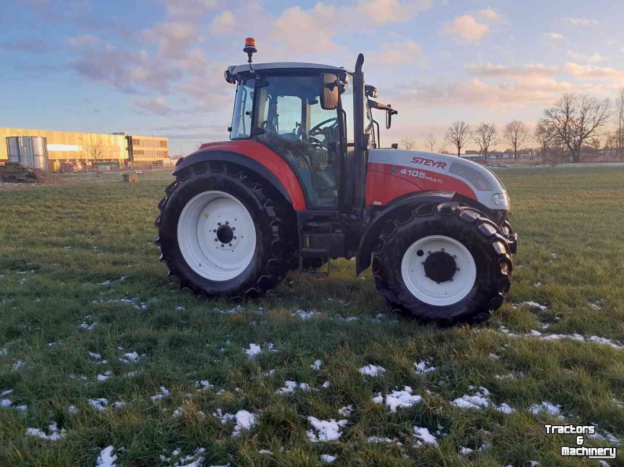 Steyr Multi 4105 Tractors in 6745 XE De Klomp - Netherlands (the