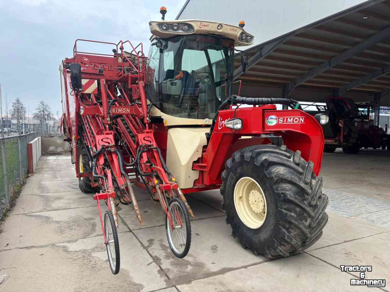Carrot harvester Simon Liner
