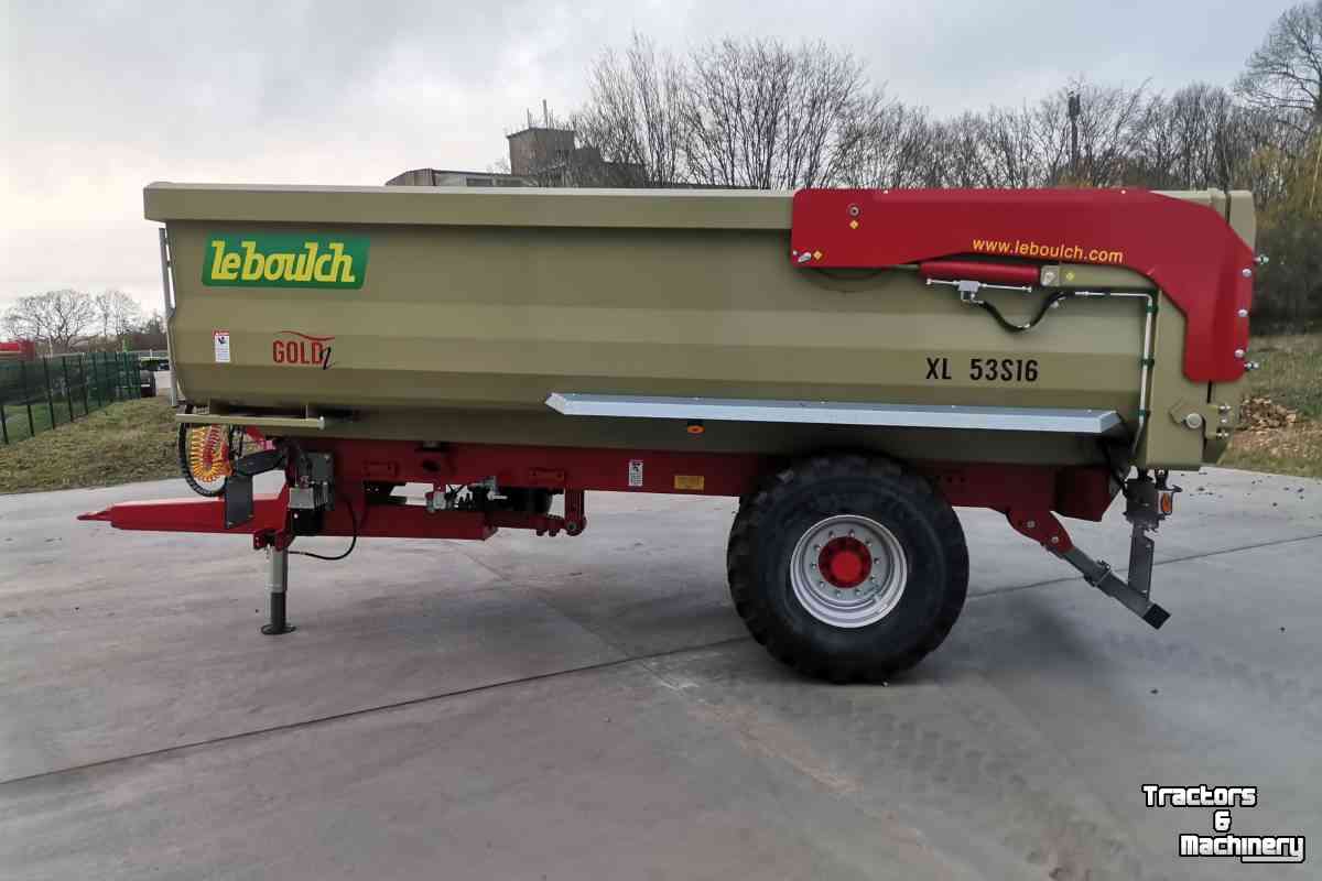 Dumptrailer Leboulch Gold 2 XL 5300 S Monocoque Kipwagen