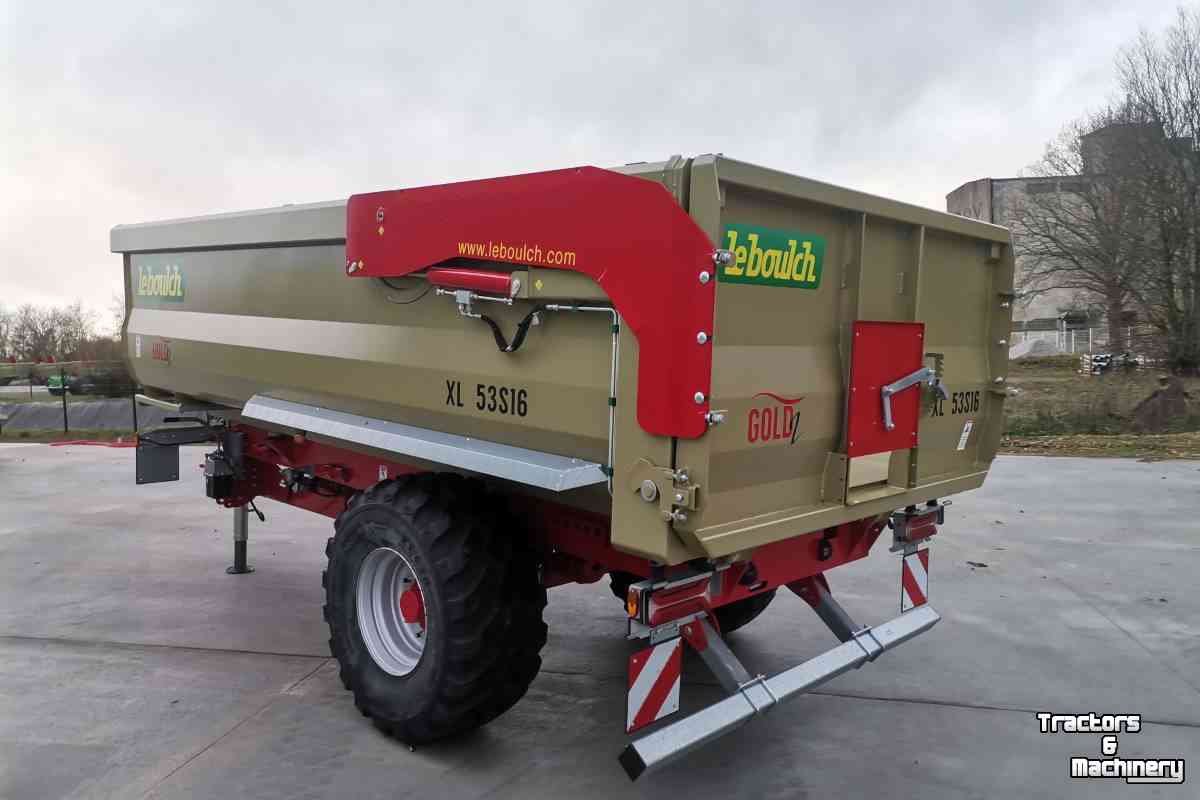 Dumptrailer Leboulch Gold 2 XL 5300 S Monocoque Kipwagen