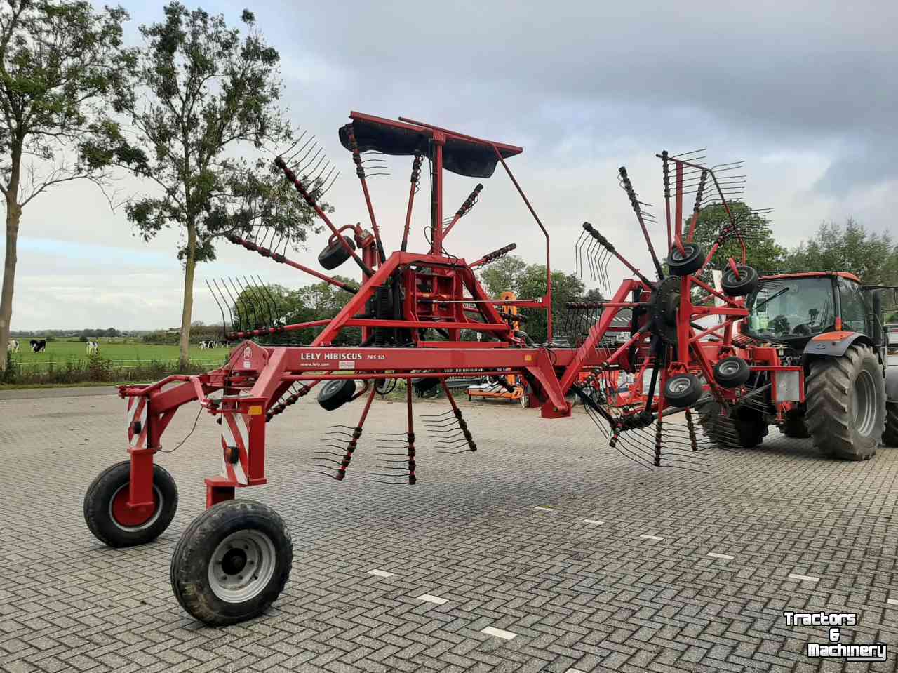 Rake Lely Hibiscus 765 SD zij afleg hark