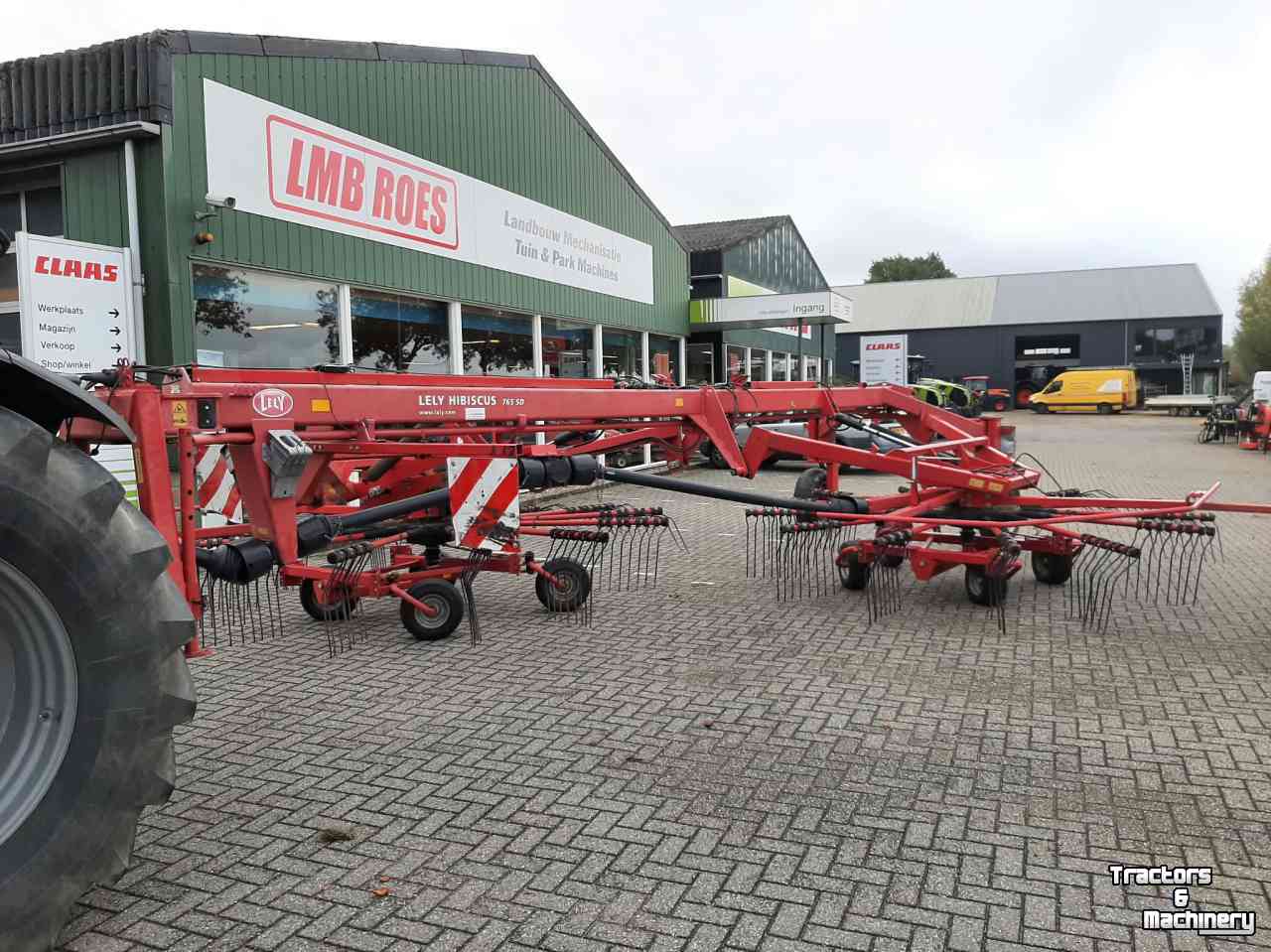 Rake Lely Hibiscus 765 SD zij afleg hark