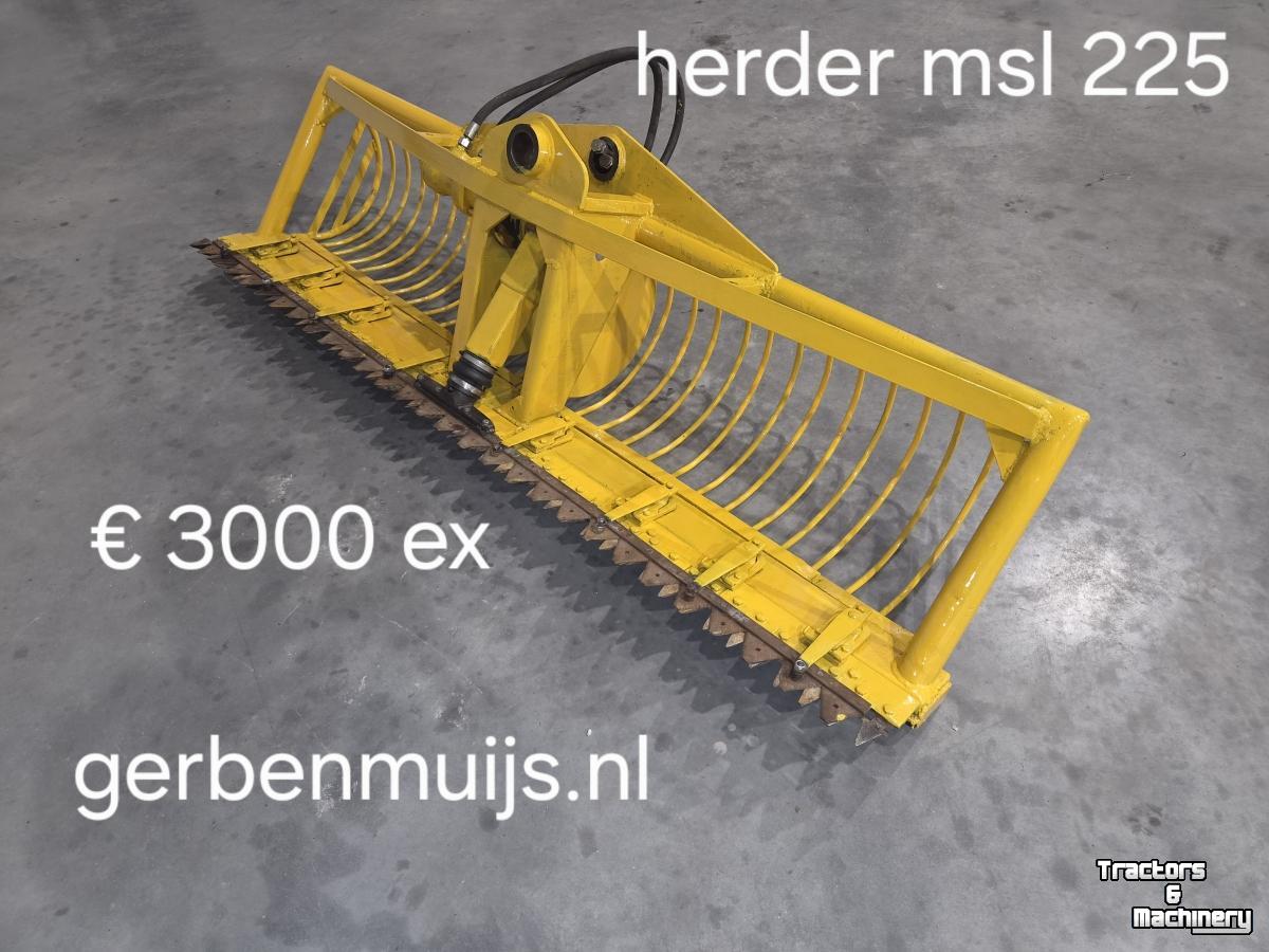 Mowing bucket  Herder msl 225 maaikorf
