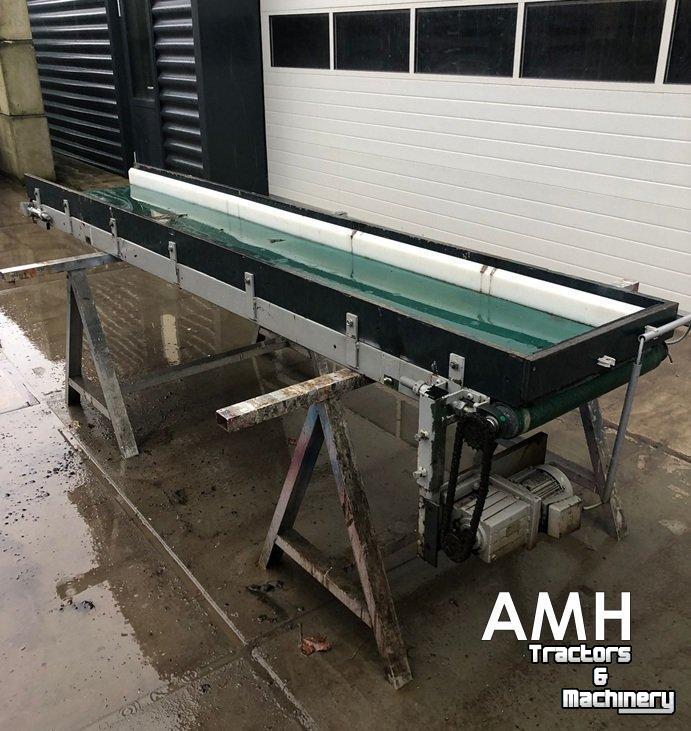 Conveyor  3100X600 TRANSPORTBAND VLAKKE BAND FLAT BELT CONVEYOR BELT FLACHBAND FÖRDERBAND