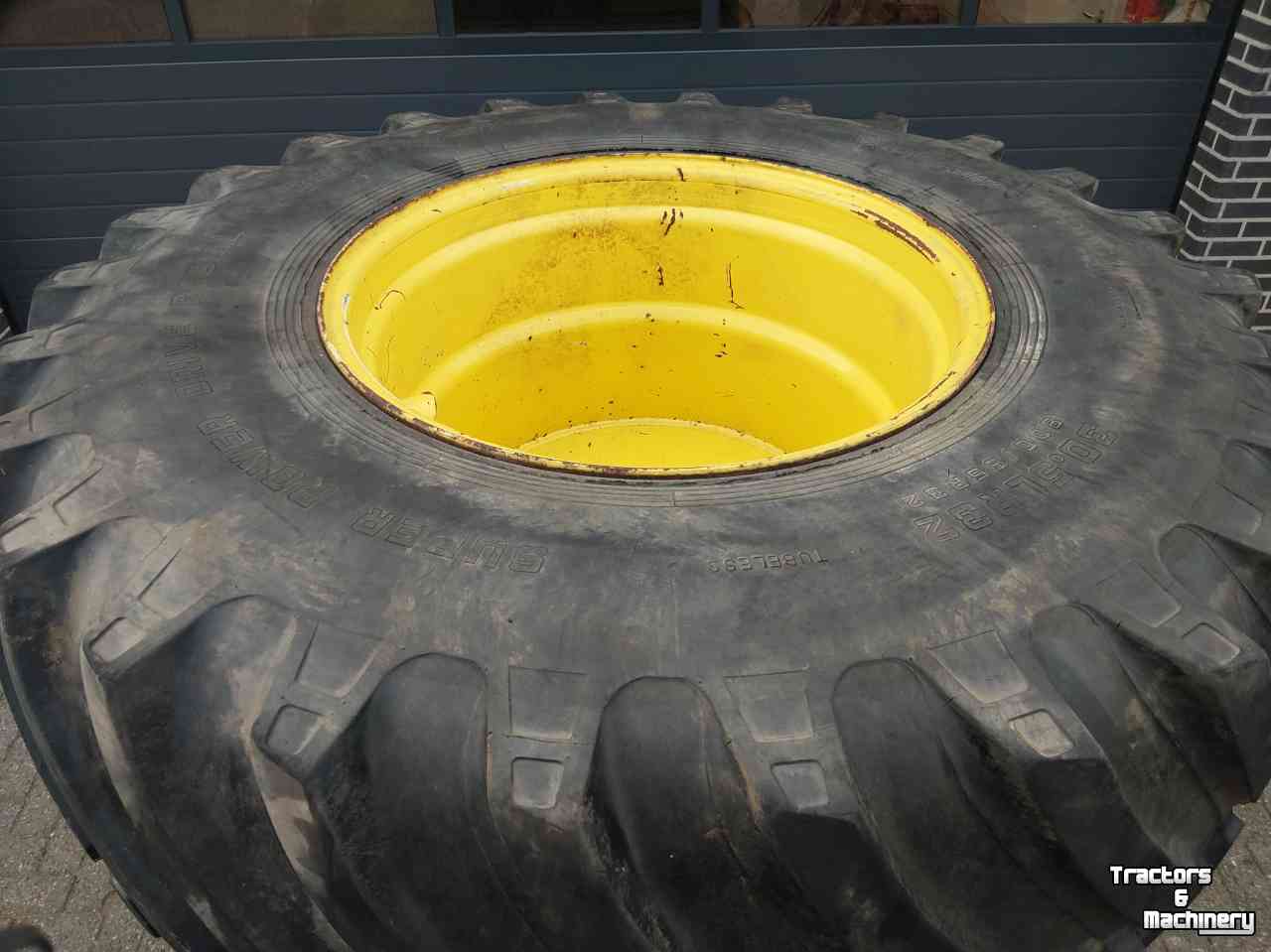Wheels, Tyres, Rims & Dual spacers John Deere 800/65 R32 wielen  Grote ZF Steek