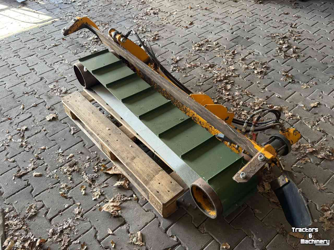 Flail mower Herder Transportband 150 afvoerband