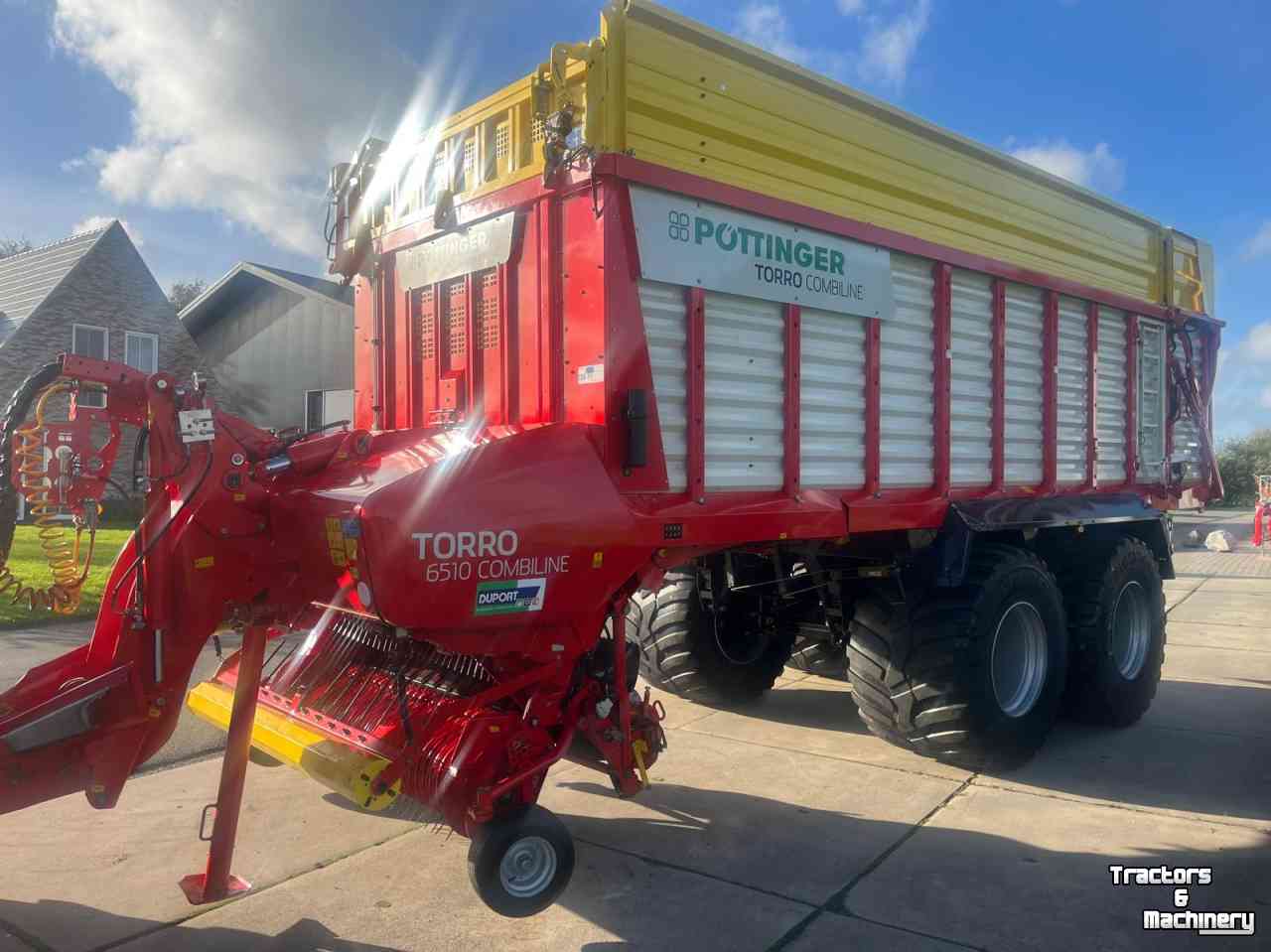 Self-loading wagon Pottinger Torro 6510 L