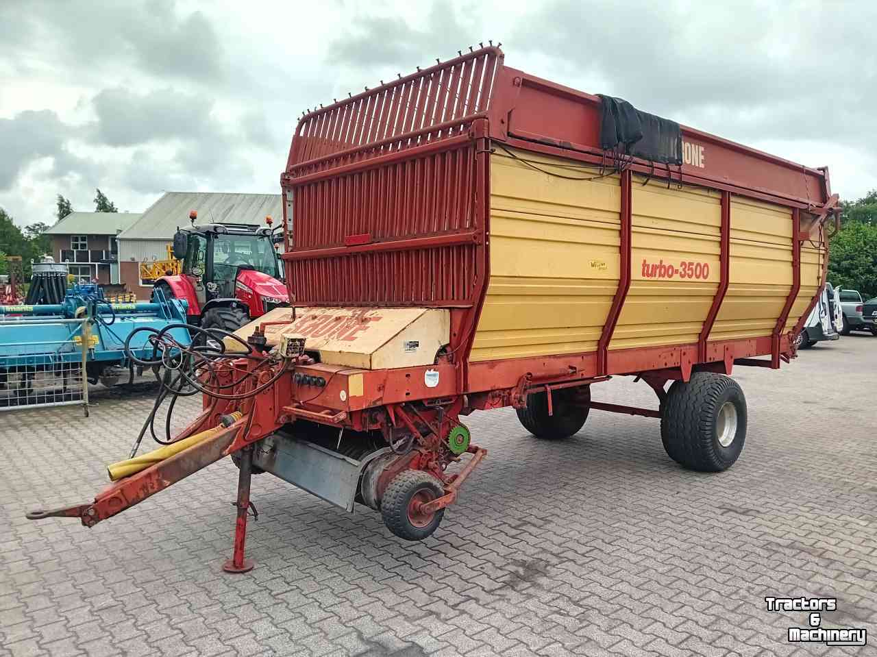 Self-loading wagon Krone Turbo 3500 enkelas