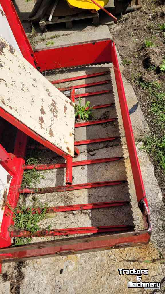 Silage block-cutter Trioliet TU 195  met hefmast en mechanische afschuiver