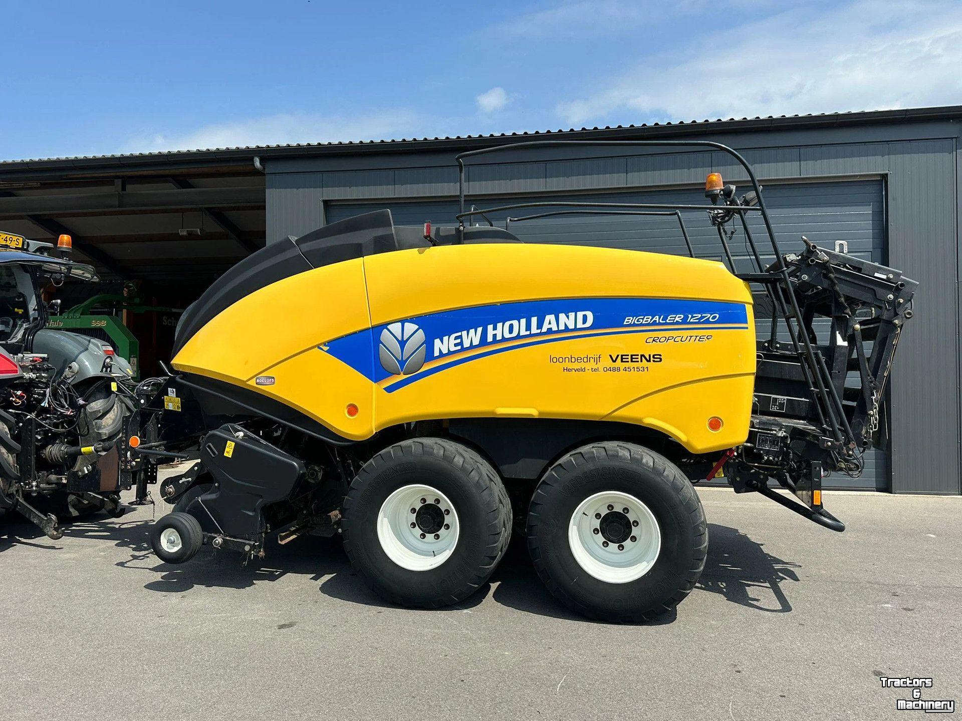 Balers New Holland Bigbaler 1270 CropCutter