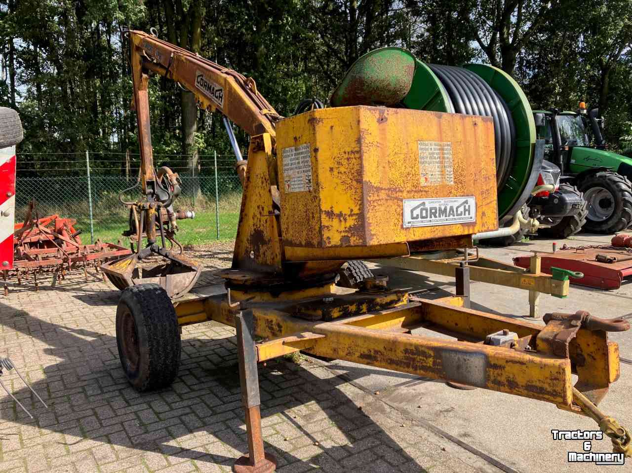 Excavator mobile Cormach kraan