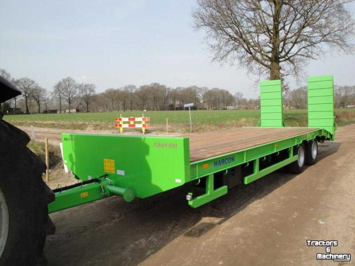 Low loader / Semi trailer Harcon OW 15000 Oprijwagen