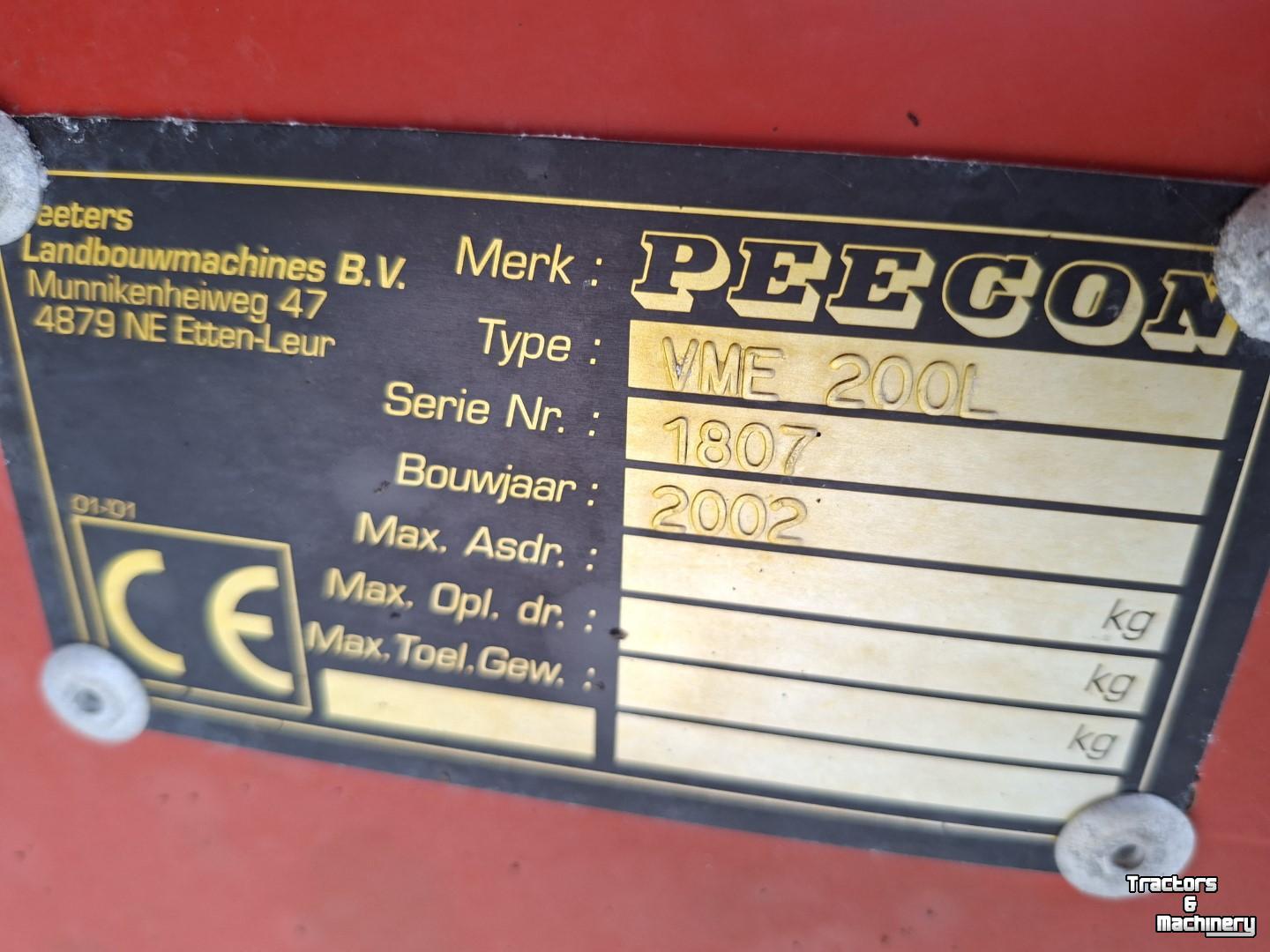 Feed mixer Peecon VME 200L