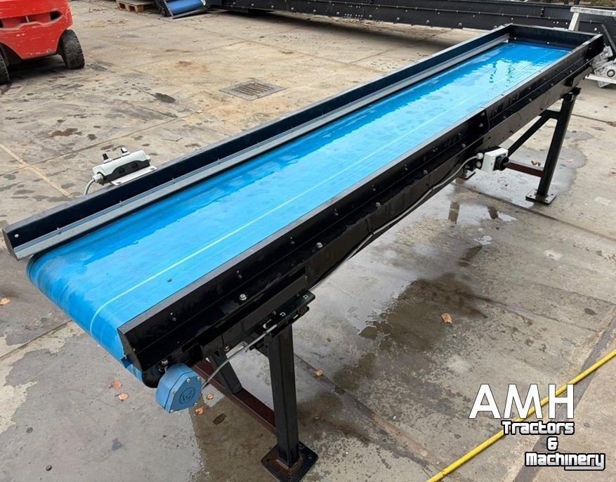 Conveyor  3350X580 TRANSPORTBAND VLAKKE BAND FLAT BELT CONVEYOR BELT FLACHBAND FÖRDERBAND