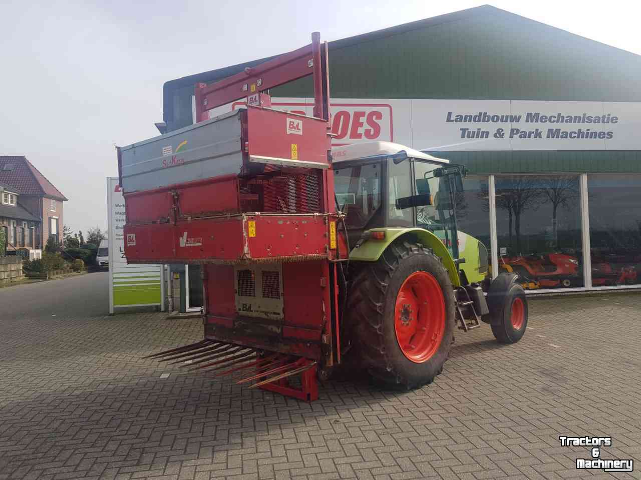Silage block-cutter BVL u-snijder Topstar 195H  met bovenlosser