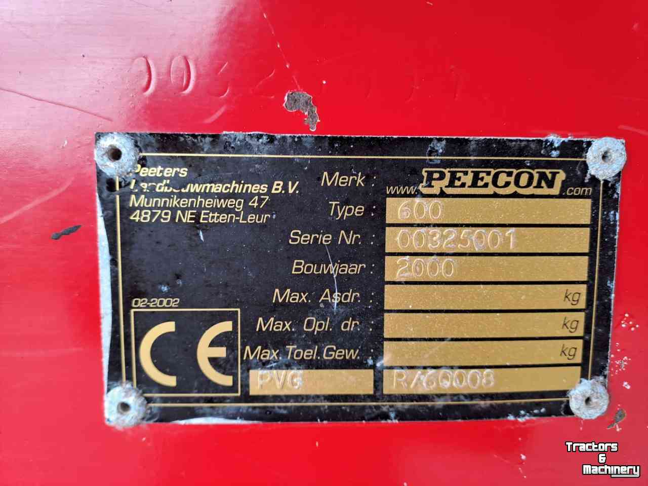 Dumptrailer Peecon 600