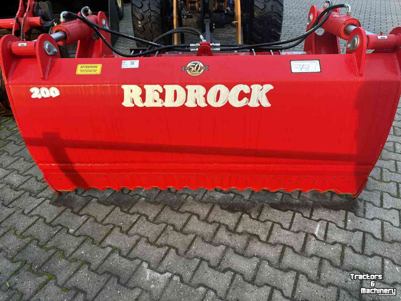 Silage cutting bucket Redrock Alligator 200/100