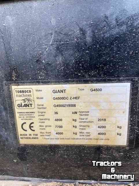 Wheelloader Giant g4500