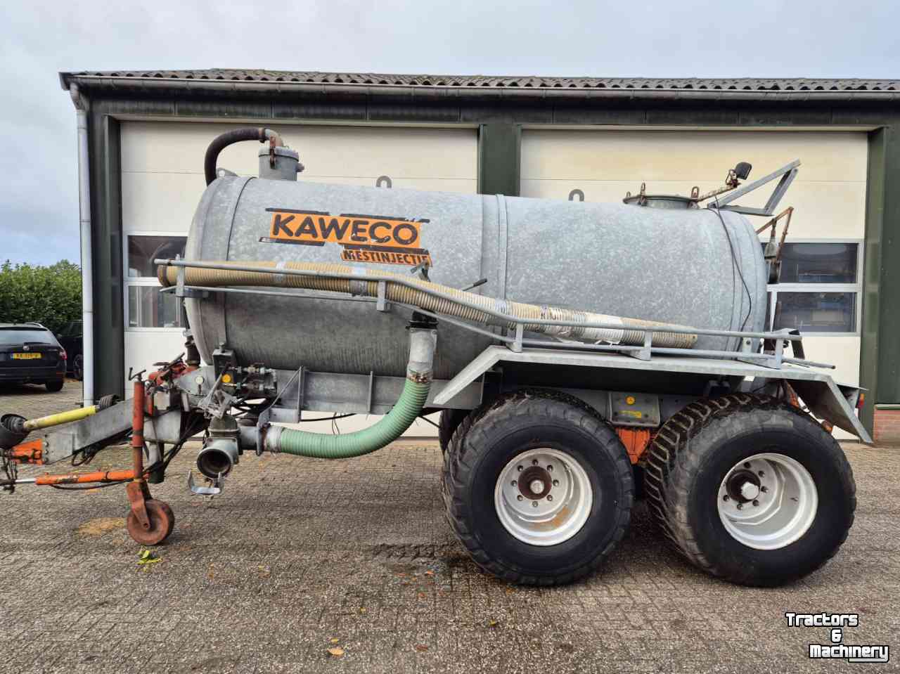 Slurry tank Kaweco Mesttank watertank 7000ltr gedwongen gestuurd
