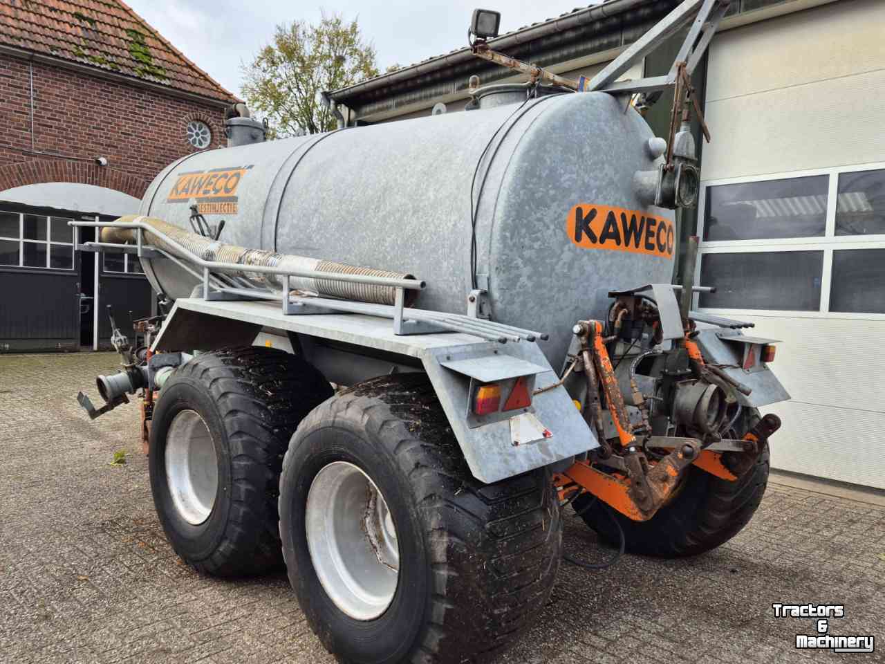 Slurry tank Kaweco Mesttank watertank 7000ltr gedwongen gestuurd