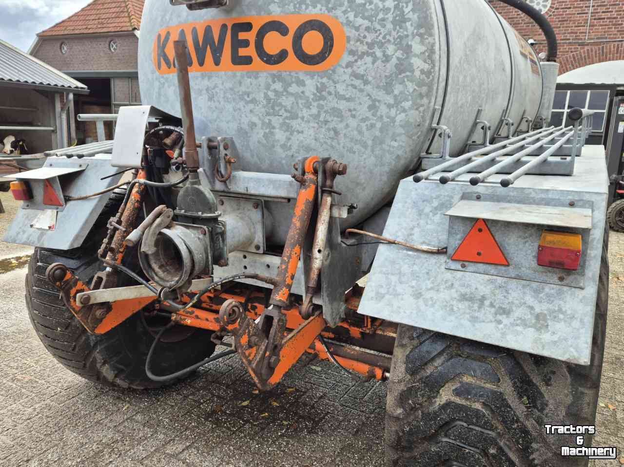 Slurry tank Kaweco Mesttank watertank 7000ltr gedwongen gestuurd