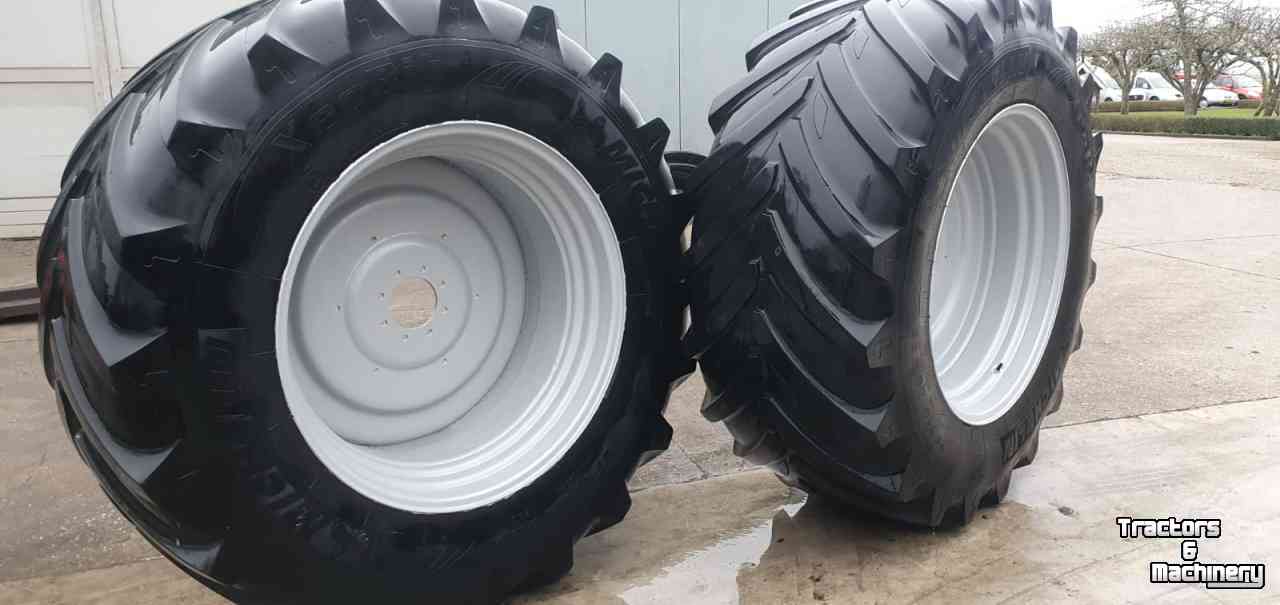 Wheels, Tyres, Rims & Dual spacers Michelin 710/60R38
