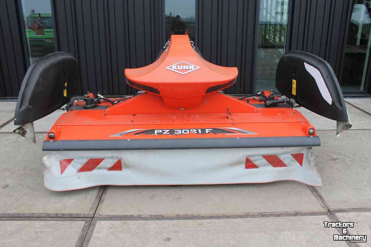 Mower Kuhn PZ3021F OSC Pendelbok frontmaaier trommelmaaier cyclomaaier