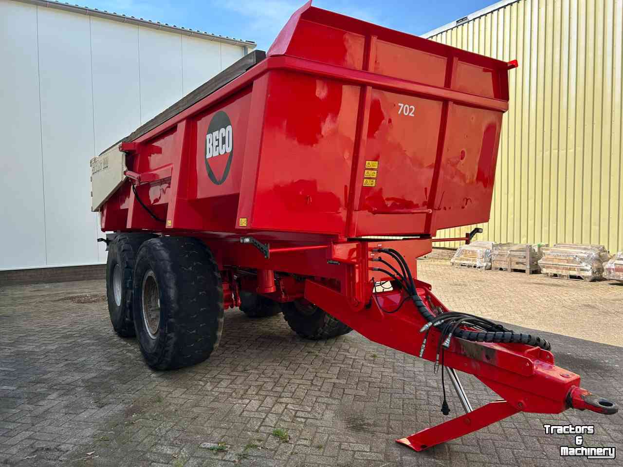 Dumptrailer Beco Gigant 200