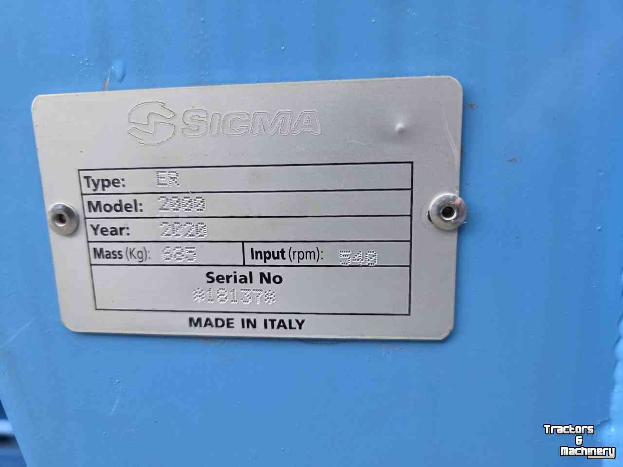 Rotary Hiller Sicma ER2000