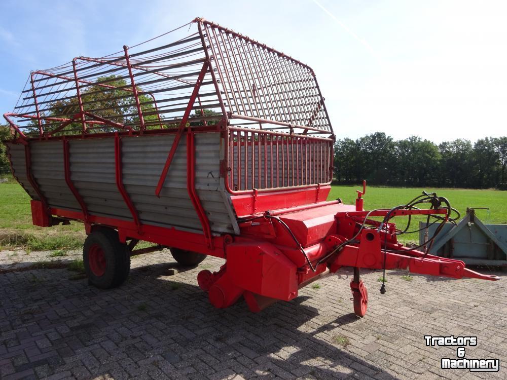 Self-loading wagon Hagedorn opraapwagen