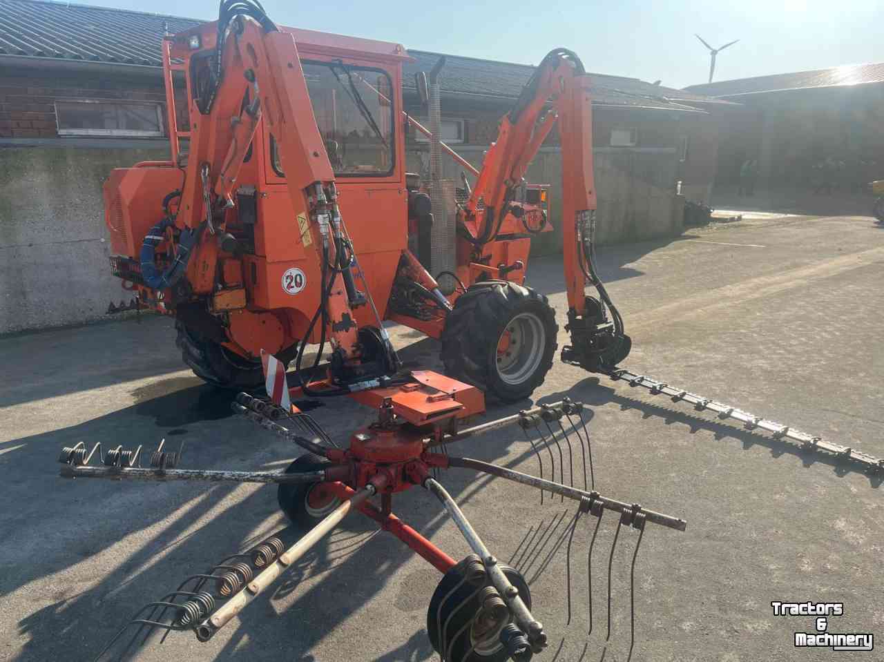 Mower-rake combination Gödde G60 2HA
