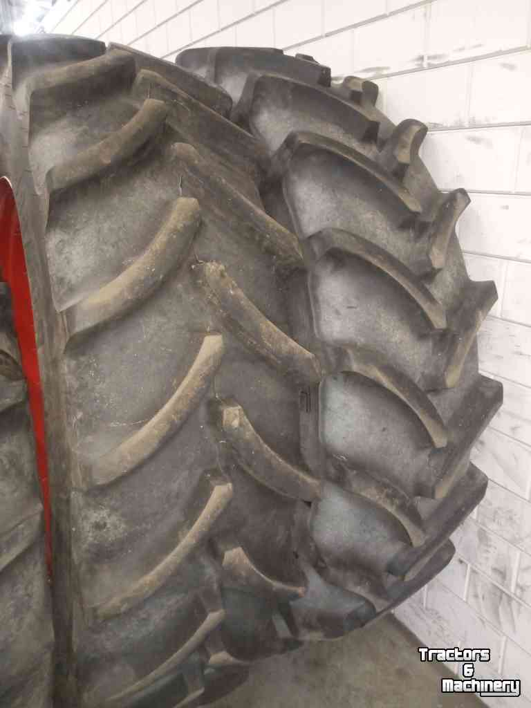 Wheels, Tyres, Rims & Dual spacers  480/80R46- 460/85R30  (18.4R46 - 18.4R30) Vredestein Traxion 85