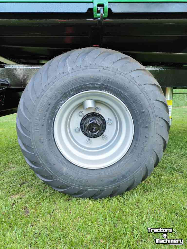 Dumptrailer  Hummel 5,0 tons driezijdige kipper