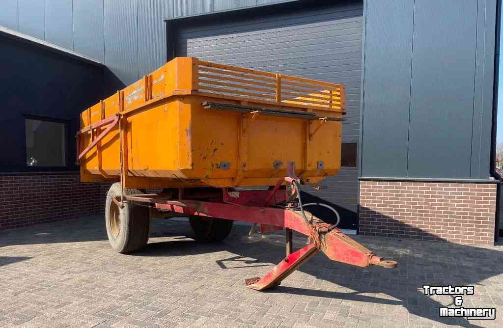 Dumptrailer Miedema HS65 kipper - kipwagen - landbouwkipper Beco Schuitema Joskin