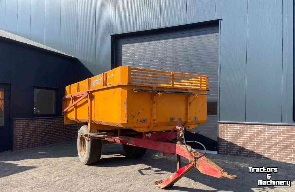 Dumptrailer Miedema HS65 kipper - kipwagen - landbouwkipper Beco Schuitema Joskin