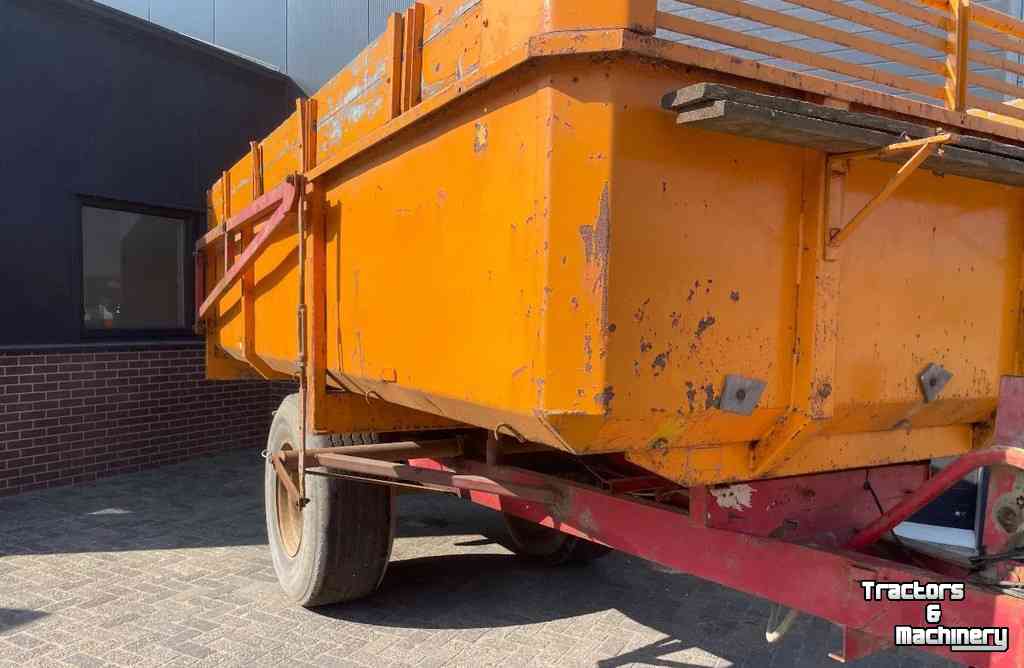 Dumptrailer Miedema HS65 kipper - kipwagen - landbouwkipper Beco Schuitema Joskin