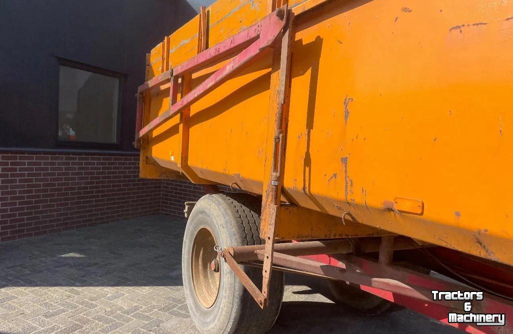 Dumptrailer Miedema HS65 kipper - kipwagen - landbouwkipper Beco Schuitema Joskin