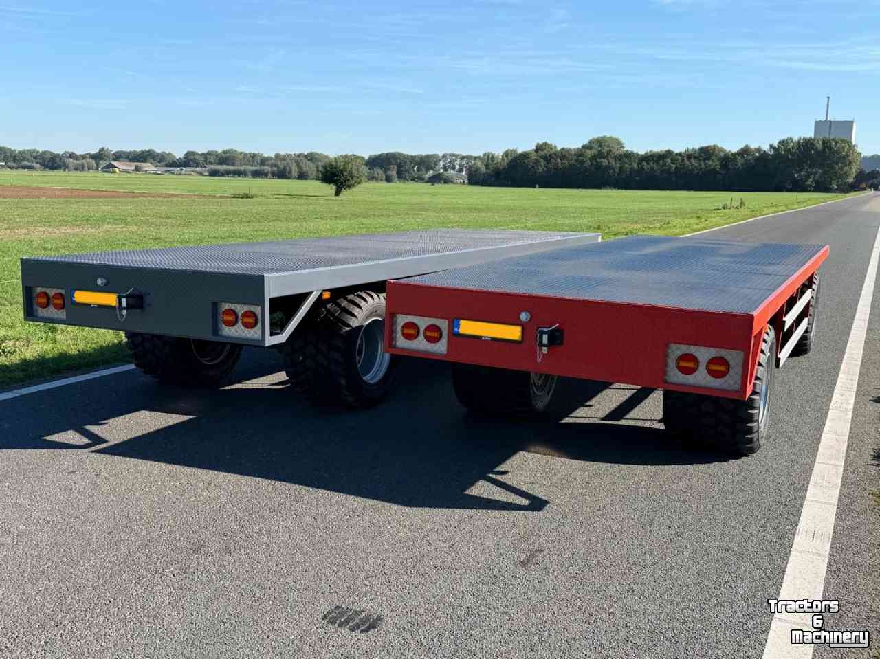 Agricultural wagon Midejo Balenwagen / landbouwwagen / balenkar lengte:   6,5, 7,5, 8,5 Midejo