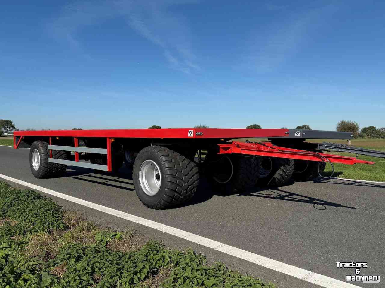 Agricultural wagon Midejo Balenwagen / landbouwwagen / balenkar lengte:   6,5, 7,5, 8,5 Midejo