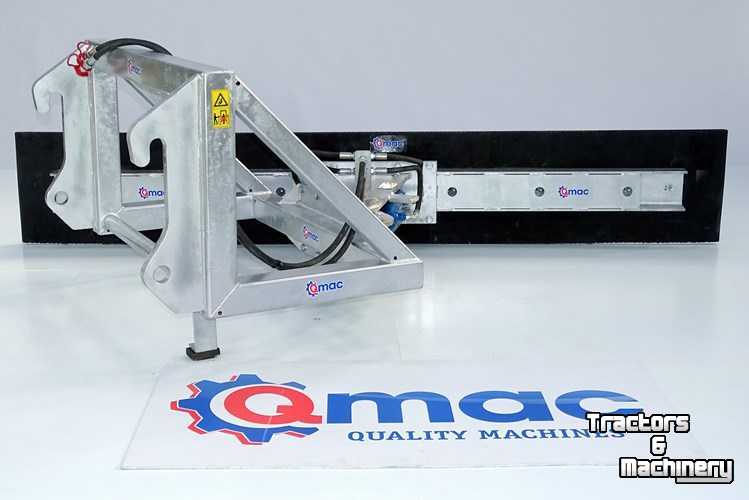 Rubber yard scraper Qmac Modulo rubber matting scraper 3000mm Hookup Atlas