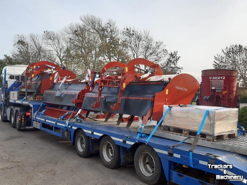 Other tillage machinery and accessories Gramegna optioneel met hef en smeersysteem